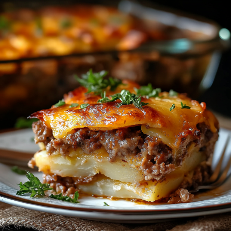 Easy Hamburger Potato Casserole – Comfort Food at Its Best!