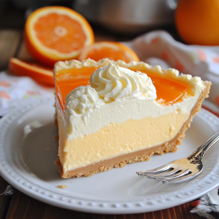 Jello Creamsicle Pie: A No-Bake Dream Dessert